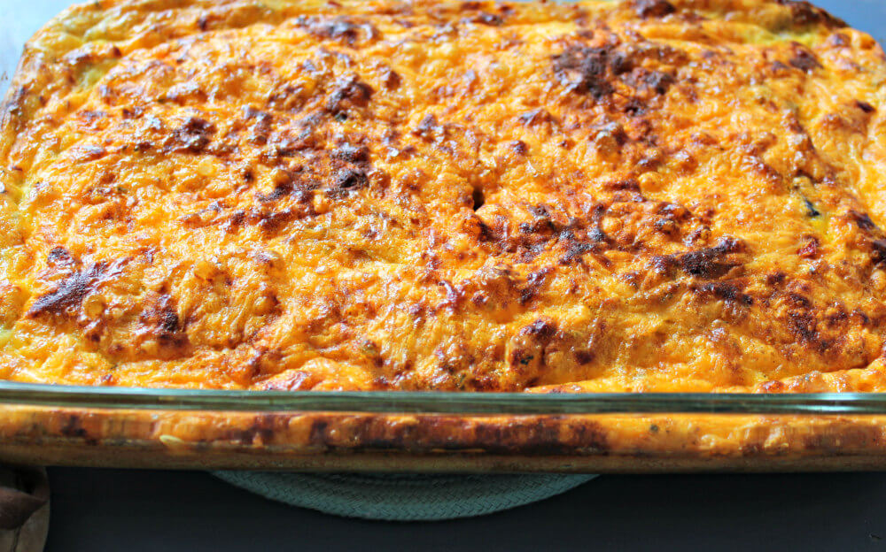 Keto Cheesy Bacon Breakfast Casserole2