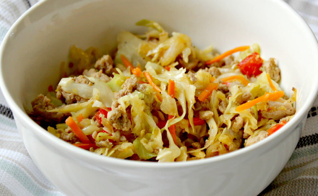 Egg Roll in a Bowl Keto1