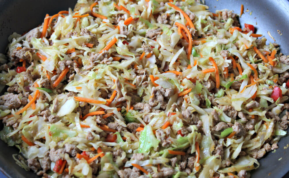 Egg Roll in a Bowl Keto3