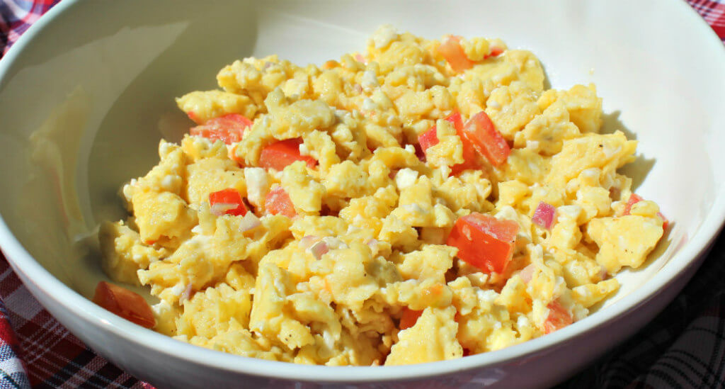 Keto Mediterranean Scrambled Eggs1
