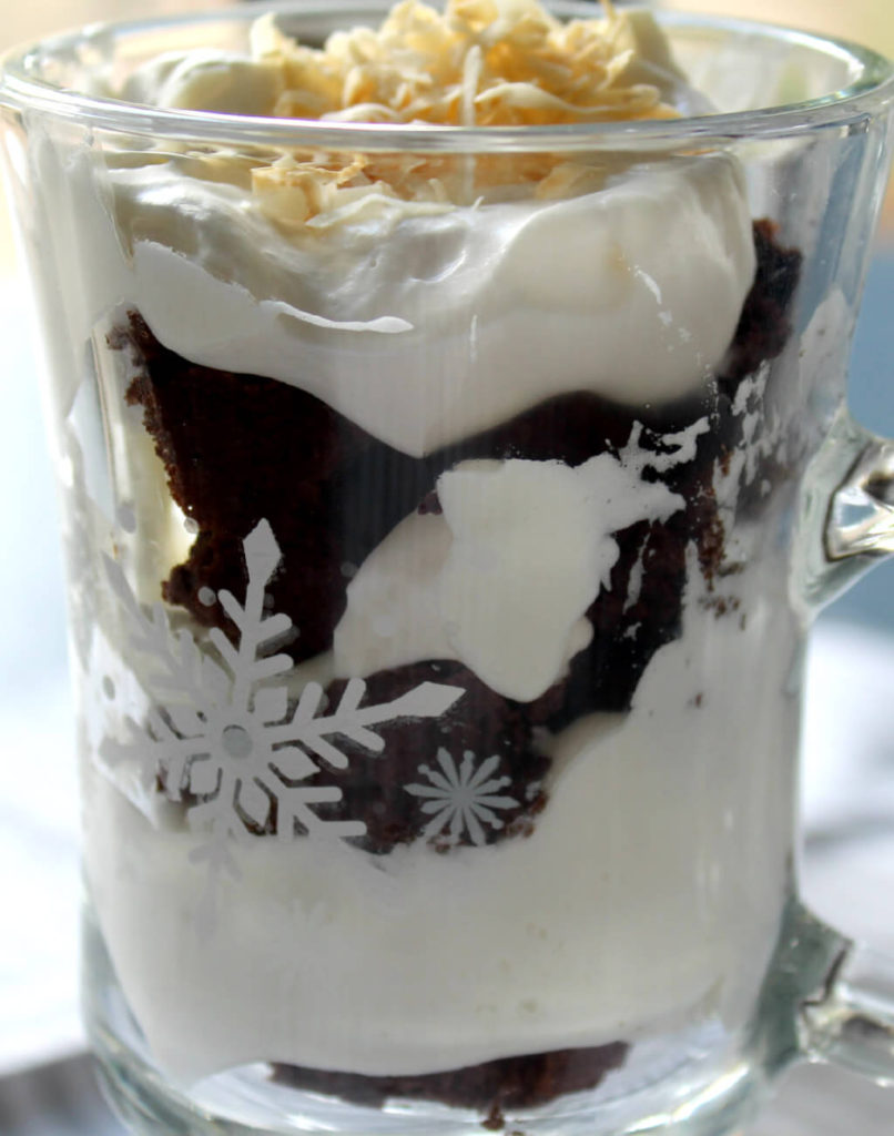 Brownie Coconut Keto Trifle1
