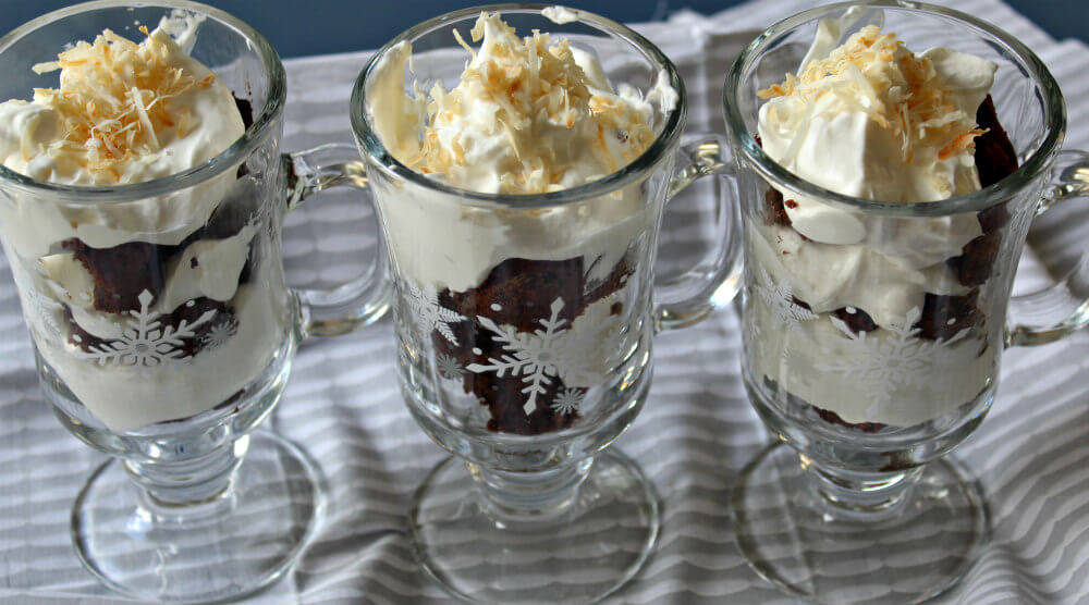 Brownie Coconut Keto Trifle8