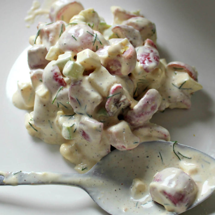 Radish Keto Potato Salad1
