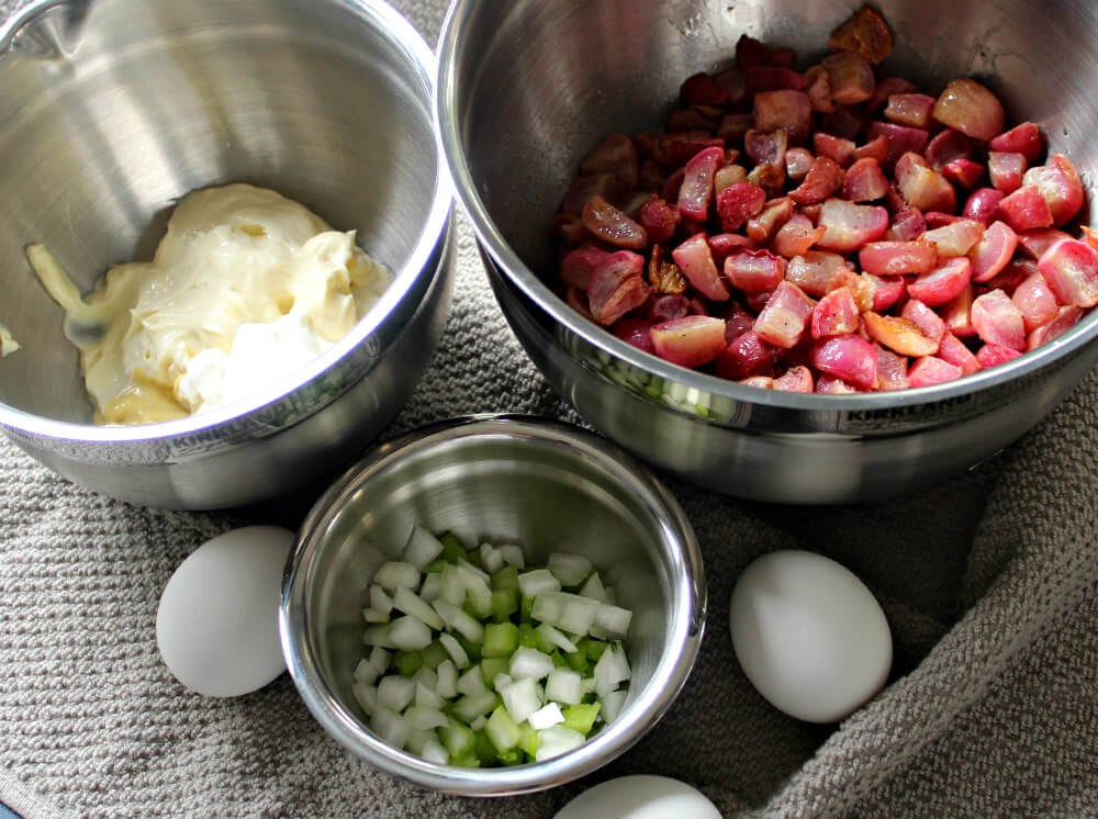 Radish Keto Potato Salad3