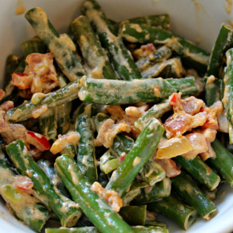 Sour Cream Keto Green Beans1