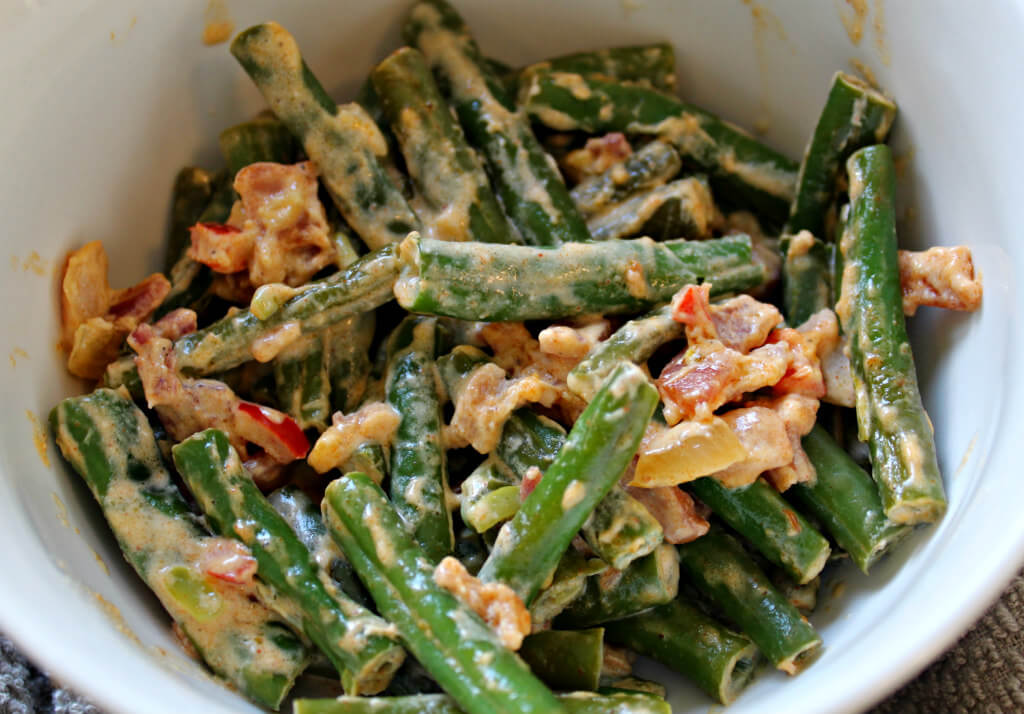 Sour Cream Keto Green Beans1