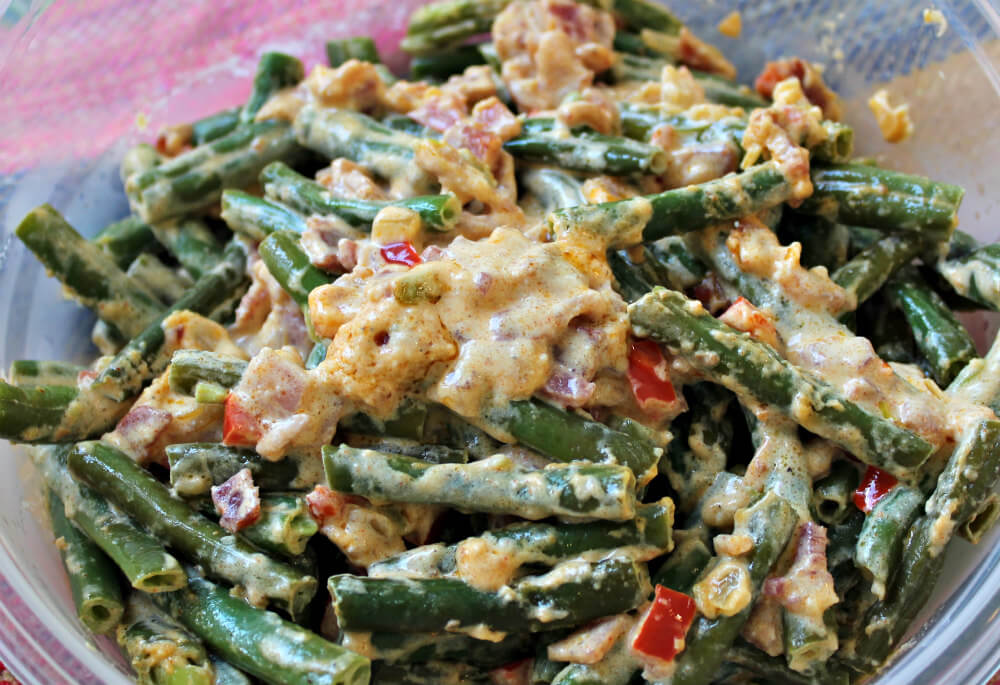 Sour Cream Keto Green Beans5
