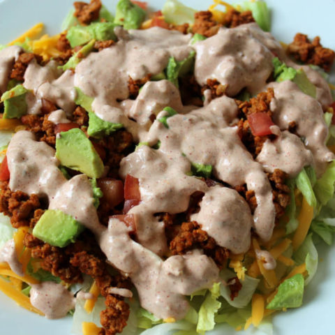 Taco Salad Low Carb1