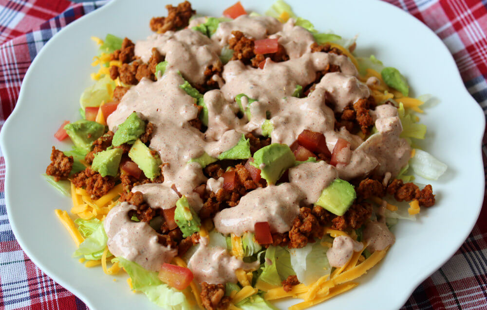 Taco Salad Low Carb4