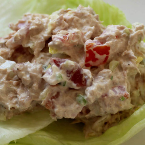 Keto BLT Tuna Salad1