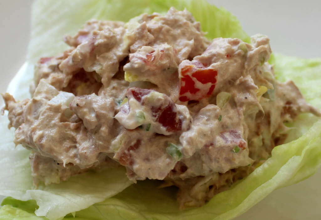 Keto BLT Tuna Salad1
