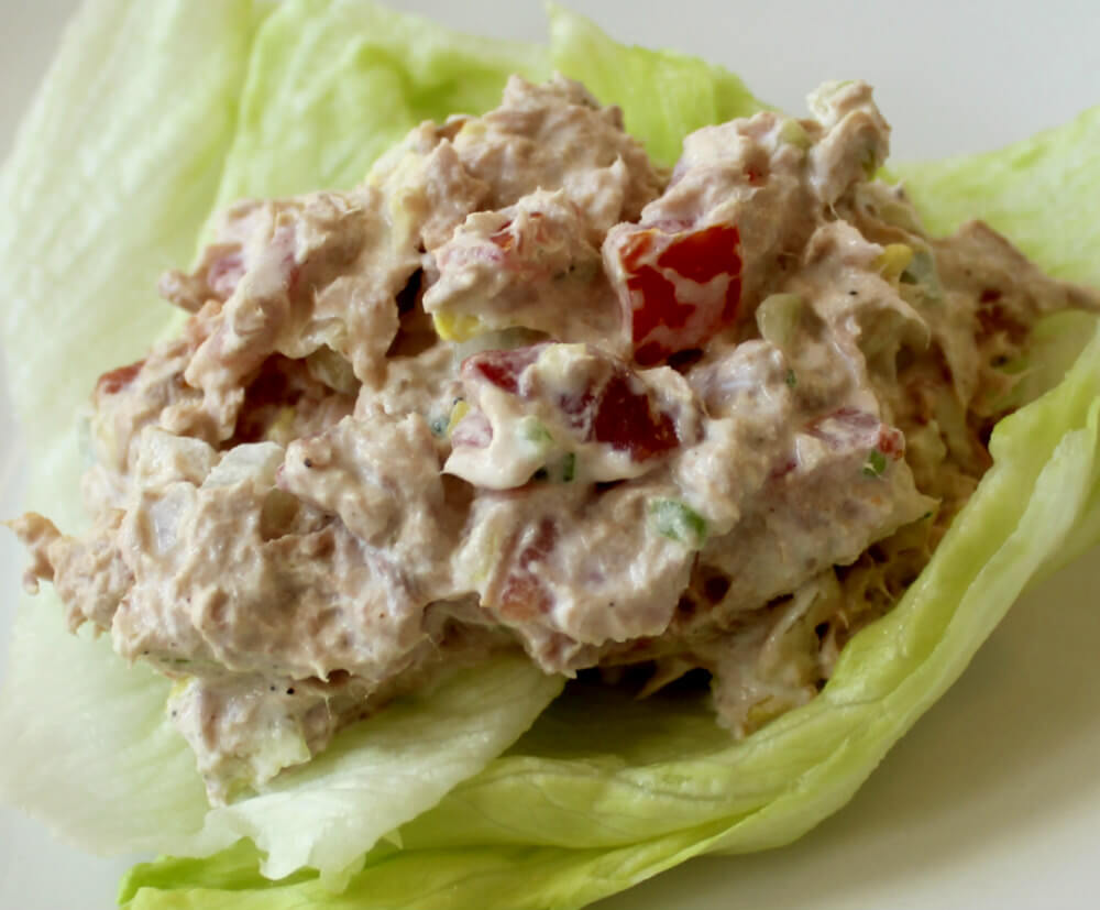 BLT Keto Tuna Salad - Splash Of Keto