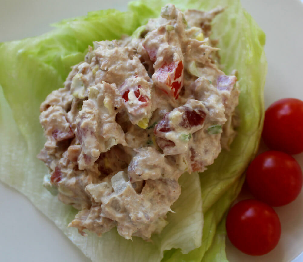 BLT Keto Tuna Salad - Splash Of Keto