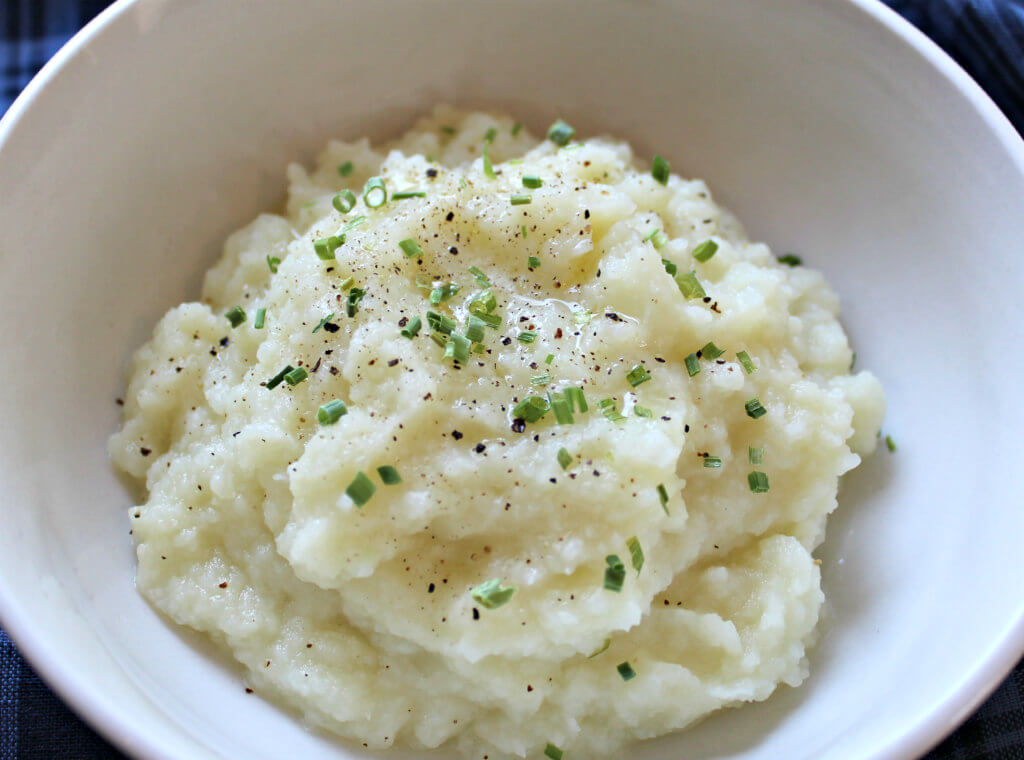 Keto Creamy Mashed Cauliflower3