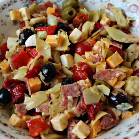 Antipasto Keto Salad1