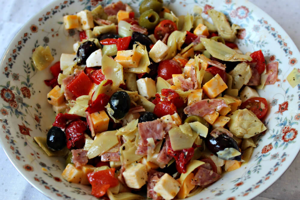 Antipasto Keto Salad1