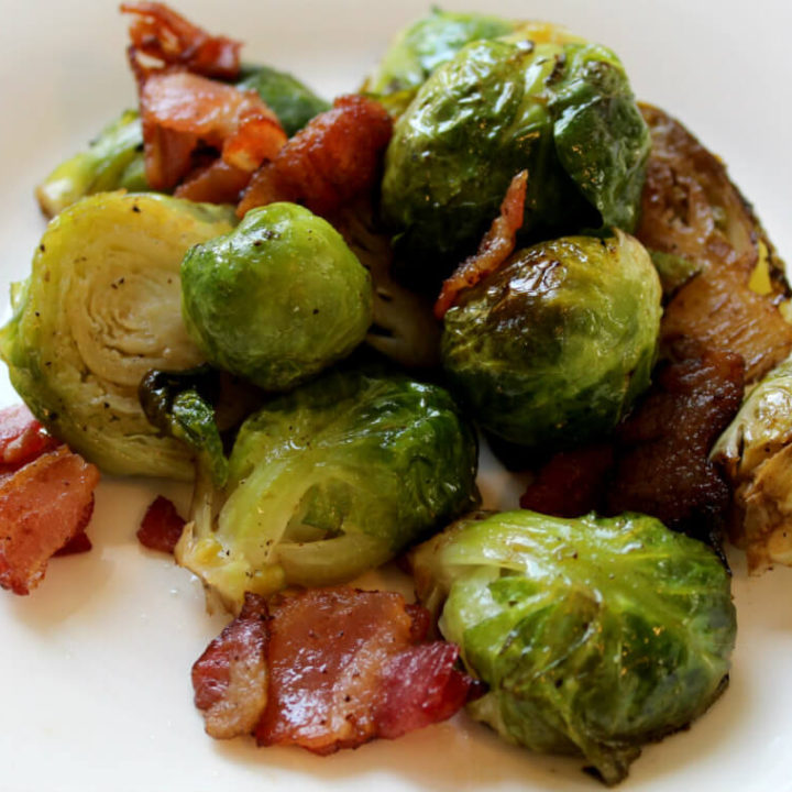 Bacon Balsamic Keto Brussels Sprouts1