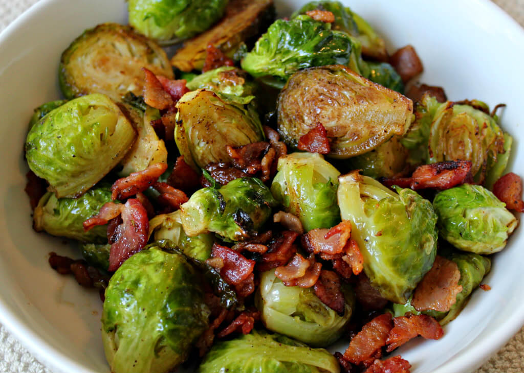 Bacon Balsamic Keto Brussels Sprouts6