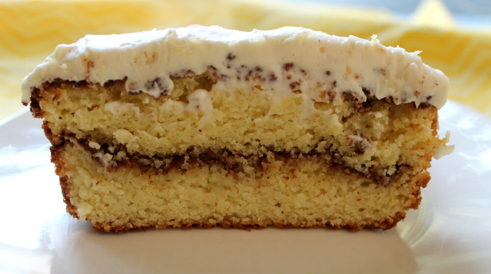 Cinnamon Roll Keto Cake6