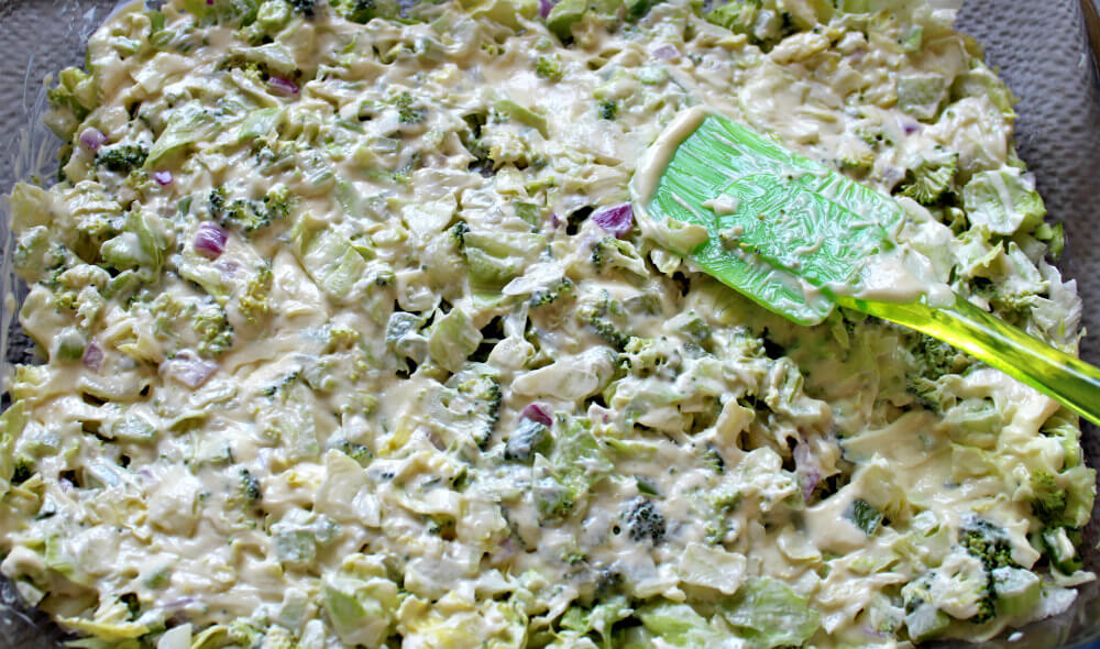 Layered Keto Overnight Salad5