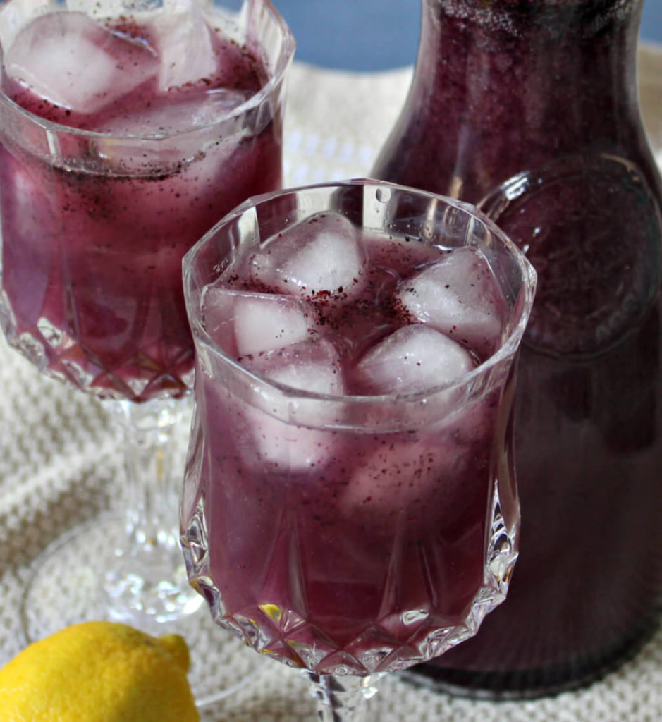 Keto Refreshing Blueberry Lemonade1