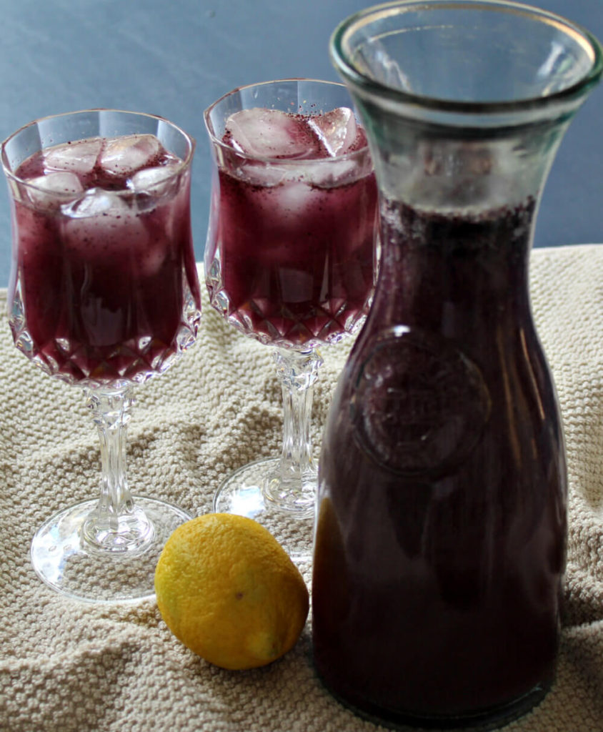 Keto Refreshing Blueberry Lemonade5