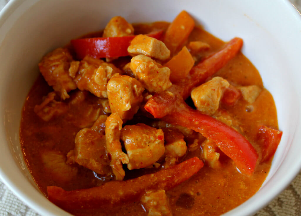 Keto Thai Red Curry Chicken1