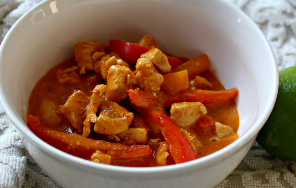 Keto Thai Red Curry Chicken4