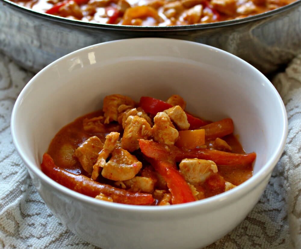 Keto Thai Red Curry Chicken6