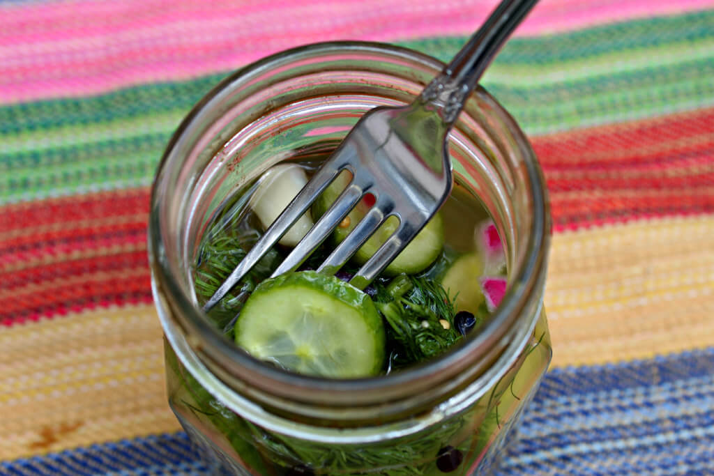 Keto Easy Refrigerator Dill Pickles1