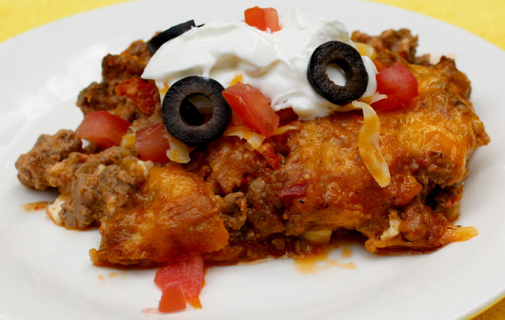 Keto Ground Beef Mexican Casserole8