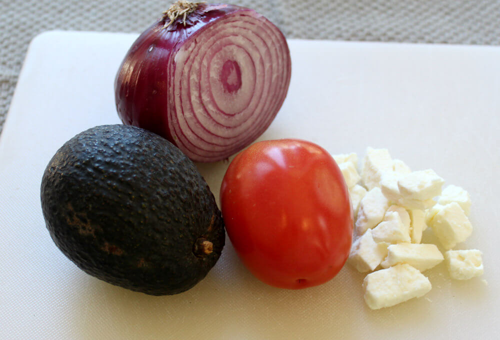 Avocado Tomato Feta Keto Salad3