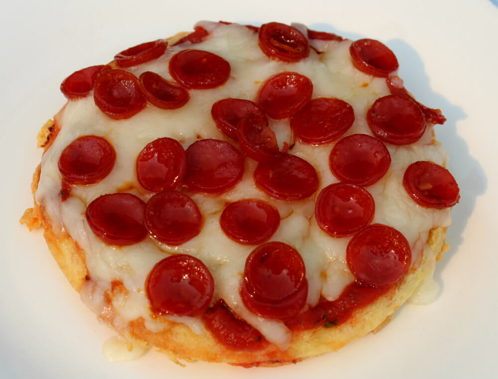 Mini Pepperoni Pizza Keto Chaffles6