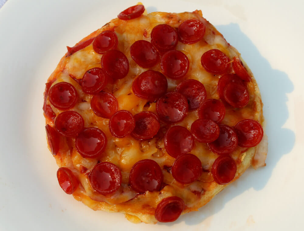 Mini Pepperoni Pizza Keto Chaffles7