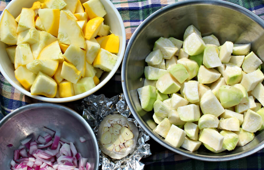 Roasted Keto Kohlrabi with Patty Pan Squash4