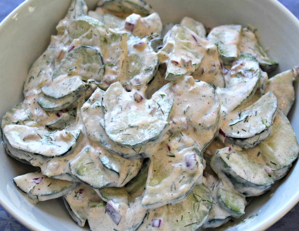 Tahini Cucumber Keto Salad2