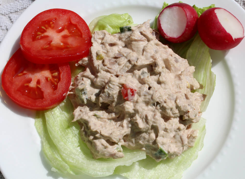 Mexican Keto Tuna Salad - Splash Of Keto