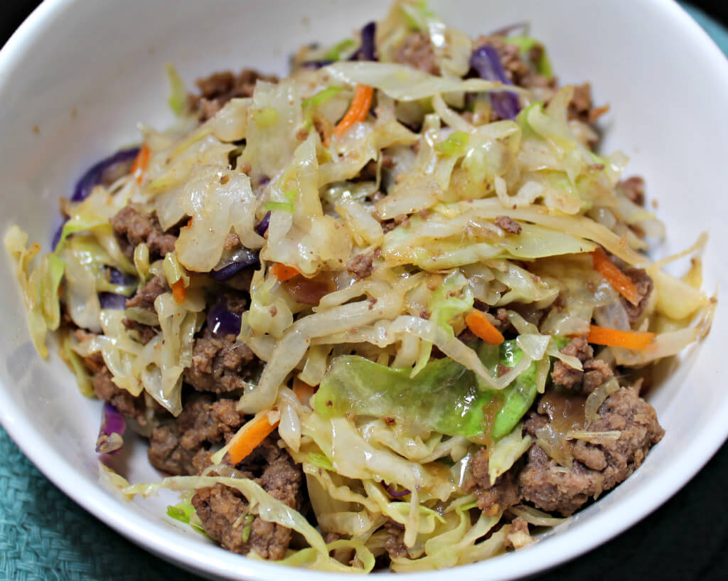 Easy Asian Keto Beef and Cabbage Stir Fry4