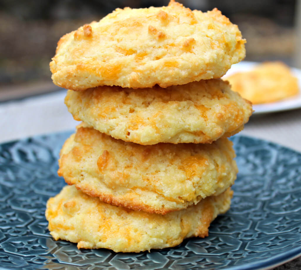 Cheddar Garlic Keto Biscuits9