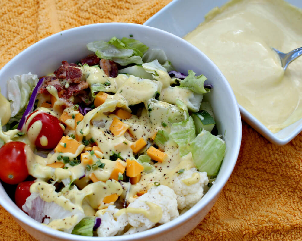 Honey Mustard Keto Dressing5