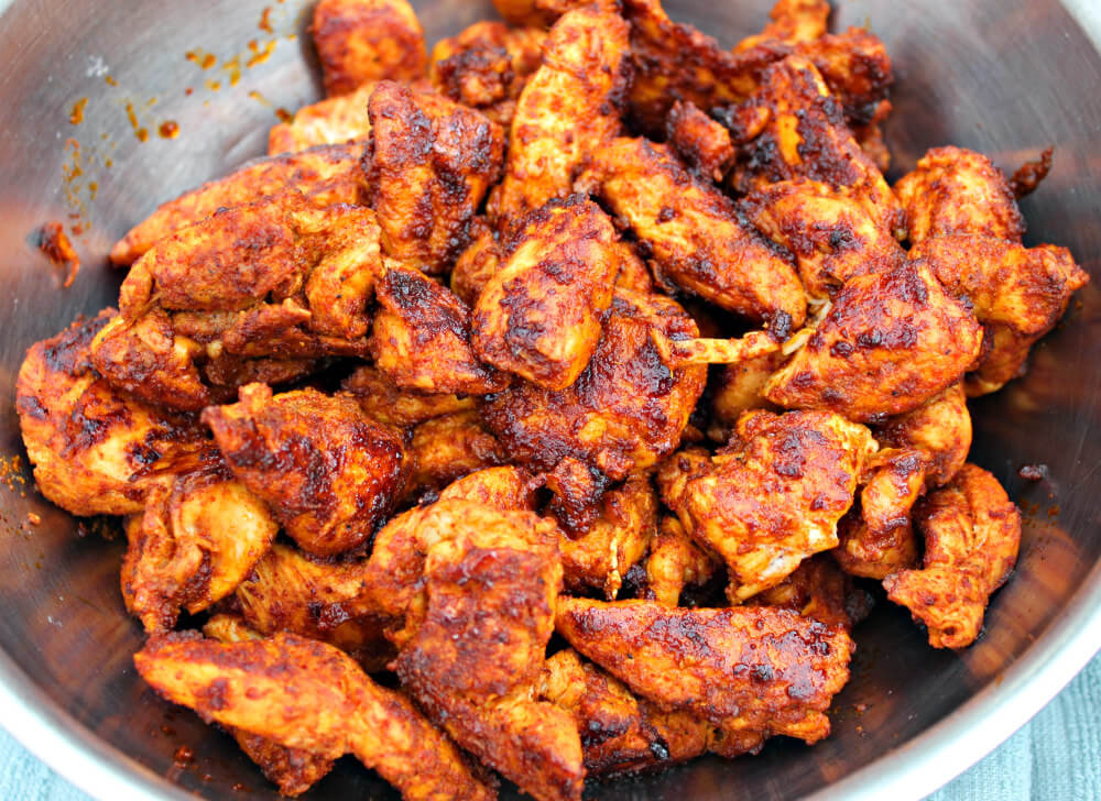 Low-Carb Chicken Fajitas4