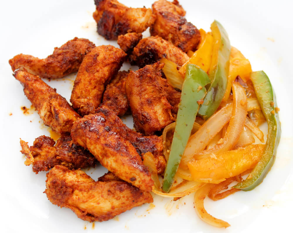 Low-Carb Chicken Fajitas6