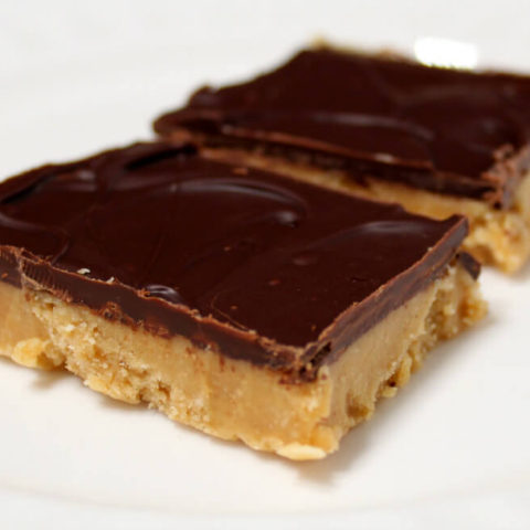 Keto No-Bake Peanut Butter Chocolate Bars1