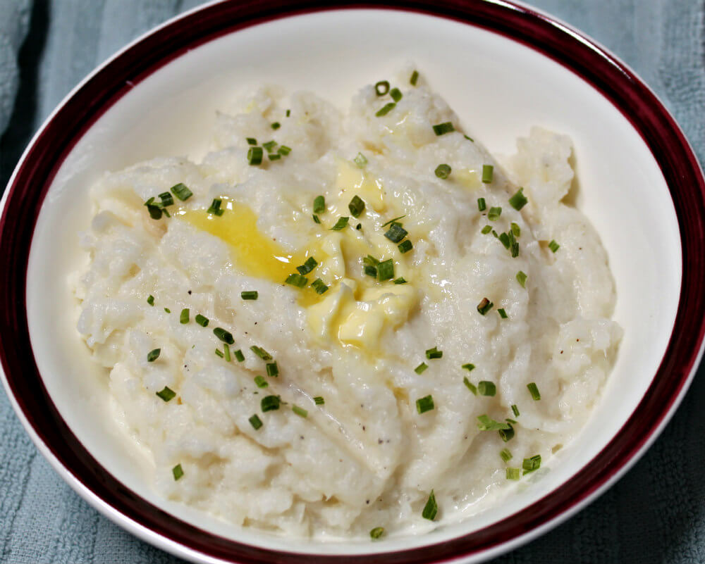 Roasted Garlic Keto Mashed Turnips8