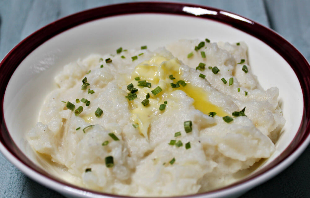 Roasted Garlic Keto Mashed Turnips9