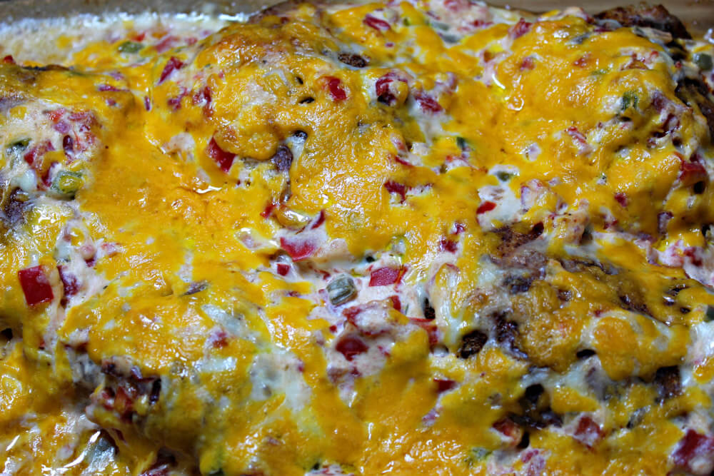 Fajita Sour Cream Keto Chicken8