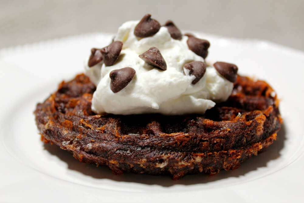 Chocolate Keto Chaffles7