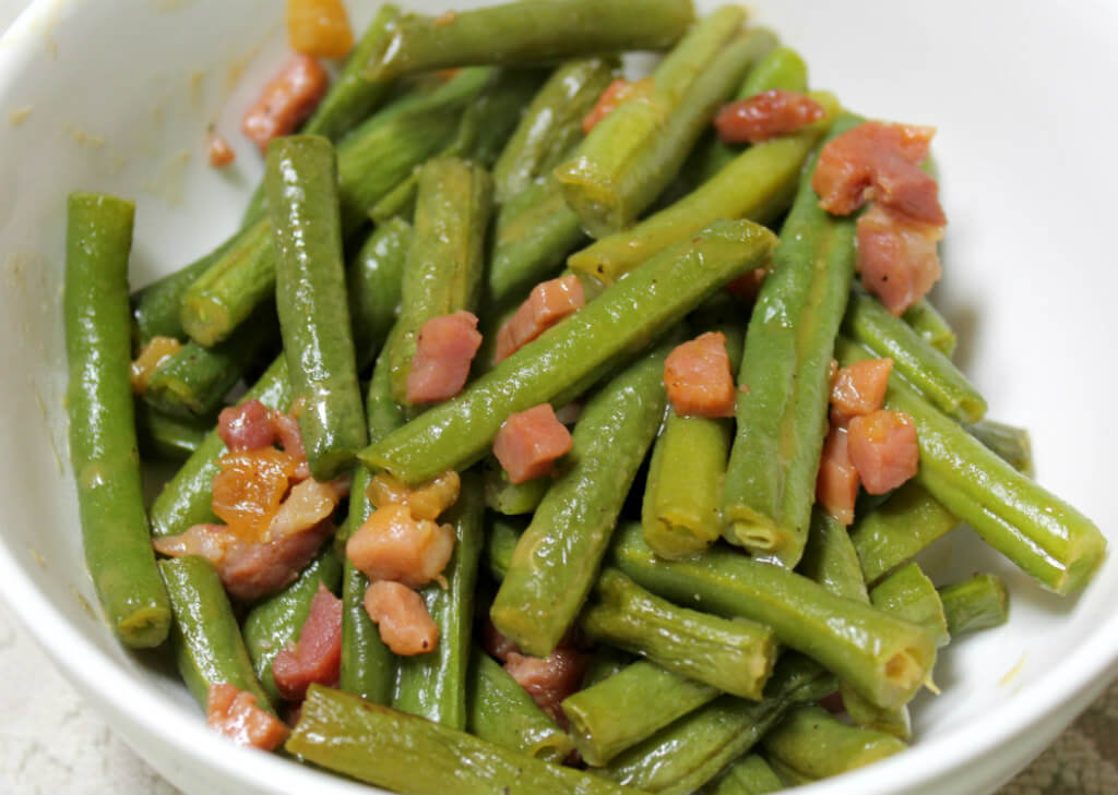 Keto Christmas Green Beans with Prosciutto1