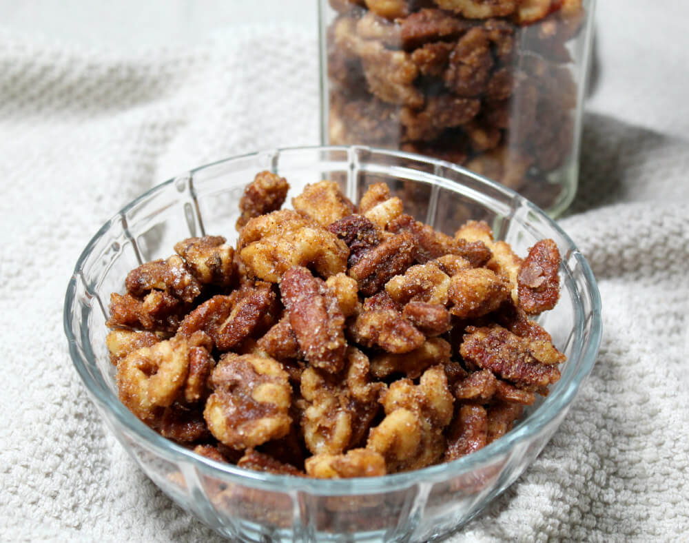 Vanilla Cinnamon Keto Candied Nuts9
