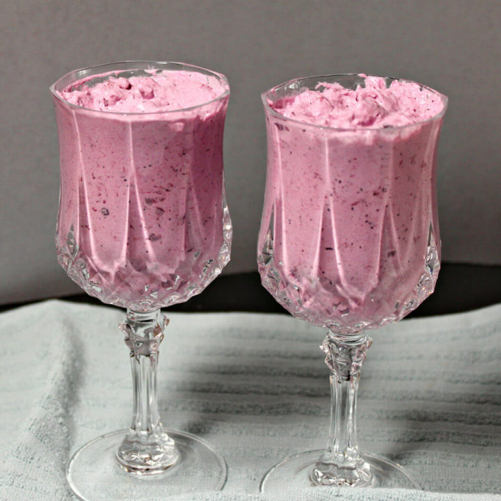 Blueberry Keto Mousse Delight1